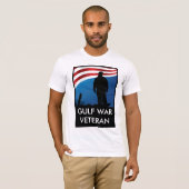 T-shirt Vétéran de guerre de Golfe (Devant entier)