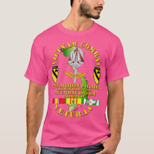 T-shirt Vétéran de la cavalerie de combat du Vietnam avec