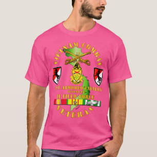 T-shirt Vétéran de la cavalerie de combat du Vietnam avec