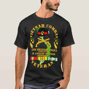 T-shirt Vétéran de la cavalerie de combat du Vietnam avec