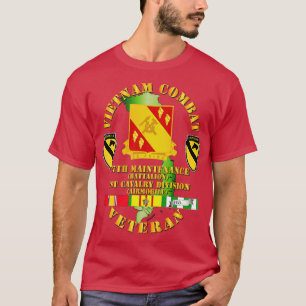T-shirt Vétéran de la cavalerie de combat du Vietnam avec