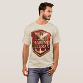 T-shirt Vétéran de la Marine (Devant entier)