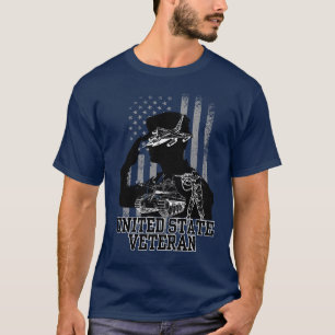 T-shirt Vétéran des États-Unis