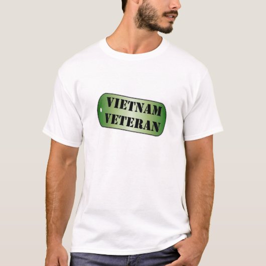 T-shirt Vétéran Dogtag du Vietnam (Devant)