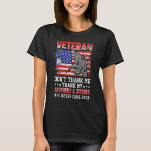 T-shirt Vétéran Dont Je Me Remercie 1