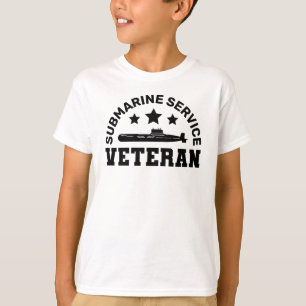 T-shirt Vétéran du service sous-marin - Conception militai