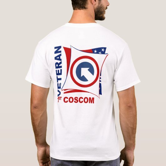 T-shirt Vétéran - ęr COSCOM (Dos)