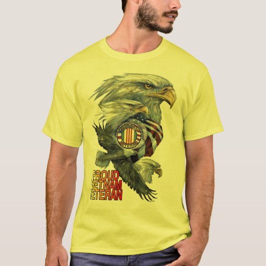 T-SHIRT VÉTÉRAN FIER DU VIETNAM (Devant)