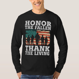 T-shirt Veteran Honor The Fallen Patriotic Veterans Day