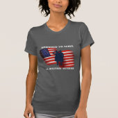 T-shirt Vétéran militaire des États-Unis (Devant)
