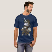 T-shirt Veteran Operator Military Tactical Unicorn (Devant entier)