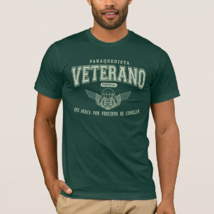 T-shirt Vétéran Paratrooper Portugais