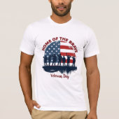 T-shirt Veterans Day Patriotic Tee (Devant)
