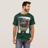 T-shirt „Veterans Day Tribute – Honor Duty Sacrifice” (Devant entier)