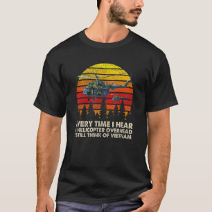 T-shirt Vétérans de la guerre du Vietnam Je pense encore a