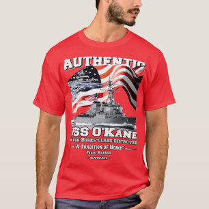 T-shirt Vétérans destructeurs de la marine américaine OKan