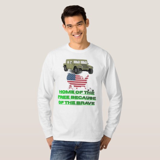 T-shirt Vétérans inarrêtables (Devant entier)