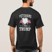 T-SHIRT VÉTÉRANS POUR L'ATOUT (Dos)