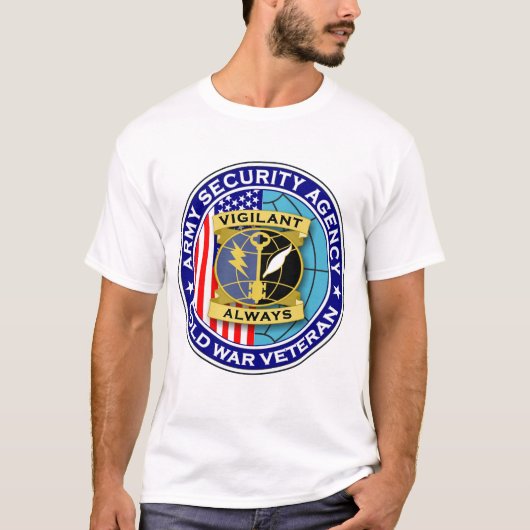 T-shirt Vétérinaire 2 de guerre froide d'asa (Devant)