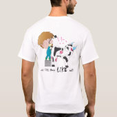 T-shirt Vétérinaire à l'intérieur (Dos)