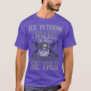 T-shirt Vétérinaire Américain J'Ai Marché La Marche Que Vo