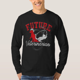 T-shirt Vétérinaire Assistant Futur Vétérinaire Animal V