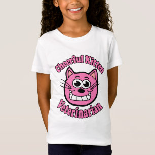 T-Shirt Vétérinaire de chaton joyeux