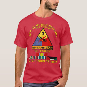 T-shirt Vétérinaire de la 3e tempête désert de la Division