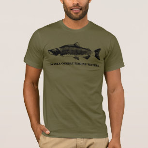 T-shirt Vétérinaire de la pêche de combat de l'Alaska