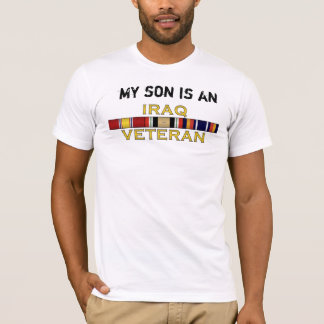 T-shirt Vétérinaire de l'Irak, mon fils