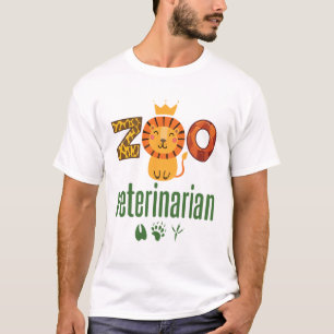 T-shirt Vétérinaire de zoo vétérinaire de grands animaux