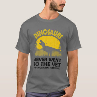 T-shirt Vétérinaire Drôle Pour Hommes Femmes Zoo Technicie