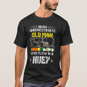 T-shirt Vétérinaire du Vietnam Euh 1 Hélicoptère Huey