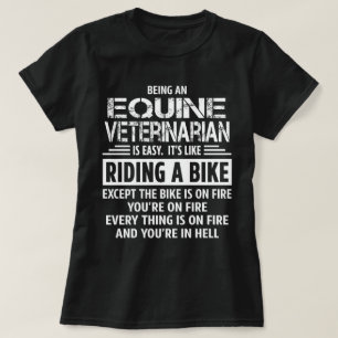 T-shirt Vétérinaire équin