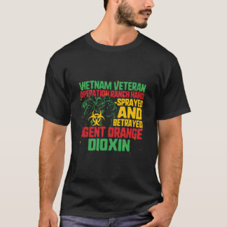 T-shirt Vétérinaire Et Agent Orange Vétérinaire Du Vietnam