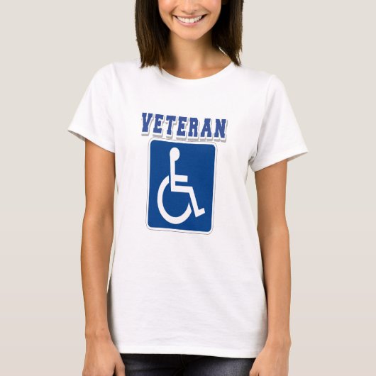 T-shirt Vétérinaire handicapé handicapé (Devant)