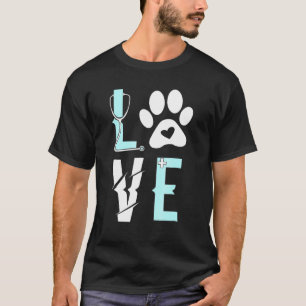 T-shirt Vétérinaire L'amour T Chemise Vet Animal Doctor St
