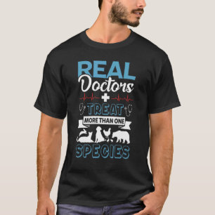 T-shirt Vétérinaire Pour Hommes Femmes Vétérinaire Poète D