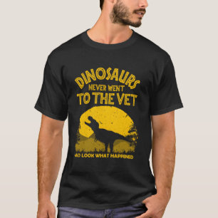 T-shirt Vétérinaire Pour Technicien De Zoo Assistant Vétér