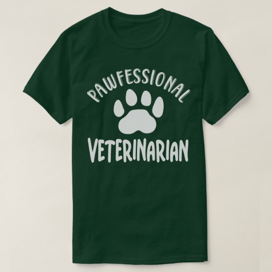 T-shirt Vétérinaire professionnel (Design devant)