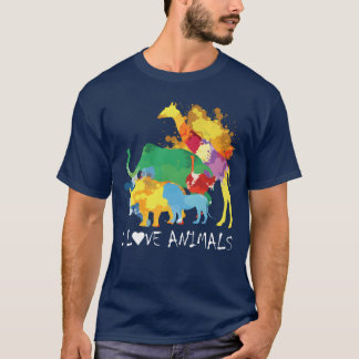 T-shirt Vétérinaire soigneur animalier ami