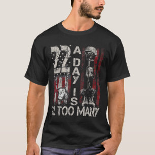 T-shirt Vétérinaire Vit Sensibilisation Au Suicide Vétérin