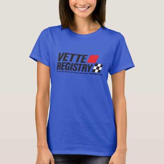 T-shirt Vette Registry Tee féminin (Devant)