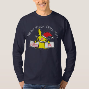T-shirt Veuillez empiler les cadeaux ici
