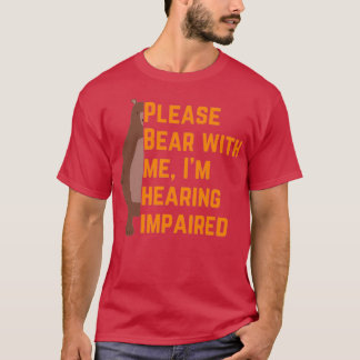 T-shirt Veuillez porter avec moi Ix27m malentendante 6
