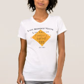 T-shirt Veuve Avant Vows Bachelorette Équipe de fin de sem (Devant)