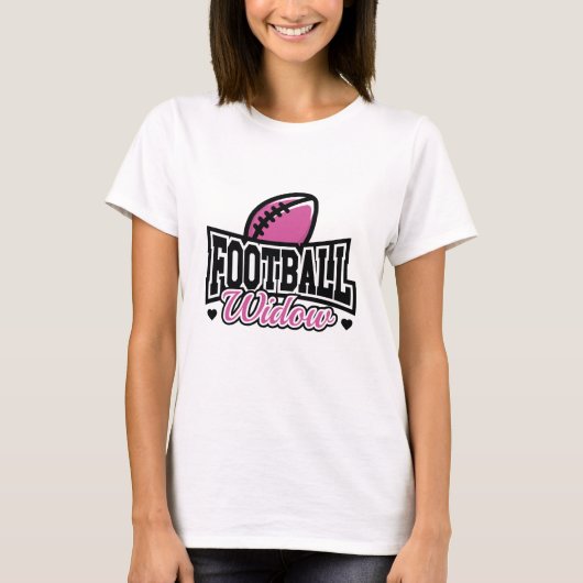 T-shirt Veuve de football (Devant)