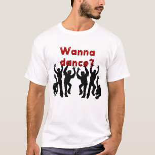 T-shirt Veux-tu danser? Danse zombie.
