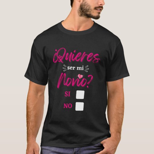 T-shirt Veux-Tu Être Mon Petit Ami Proposition De Relation (Devant)