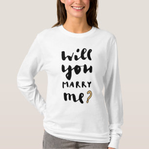 T-shirt Veux-tu m'épouser
